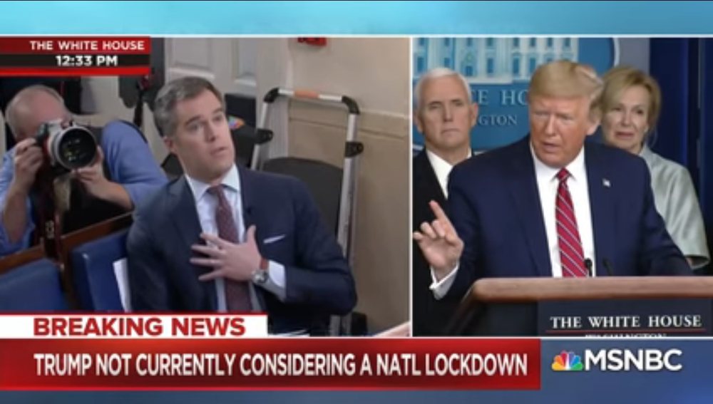 VIDEO/ Trump p&euml;rplaset me gazetarin e NBC News: Ti je nj&euml; reporter i