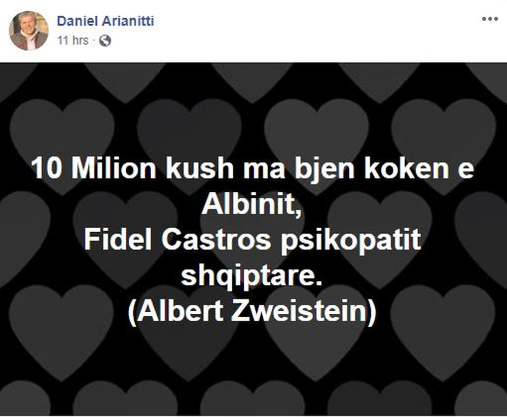K&euml;rc&euml;nohet me jet&euml; Albin Kurti