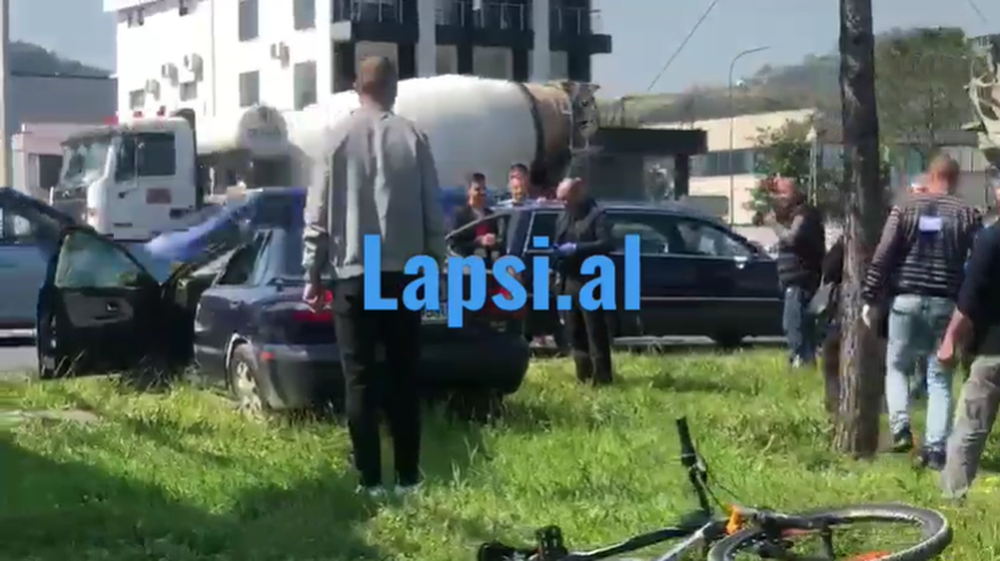 Aksident i friksh&euml;m pran&euml; QTU, plagosen n&euml;n&euml; e bir (VIDEO)