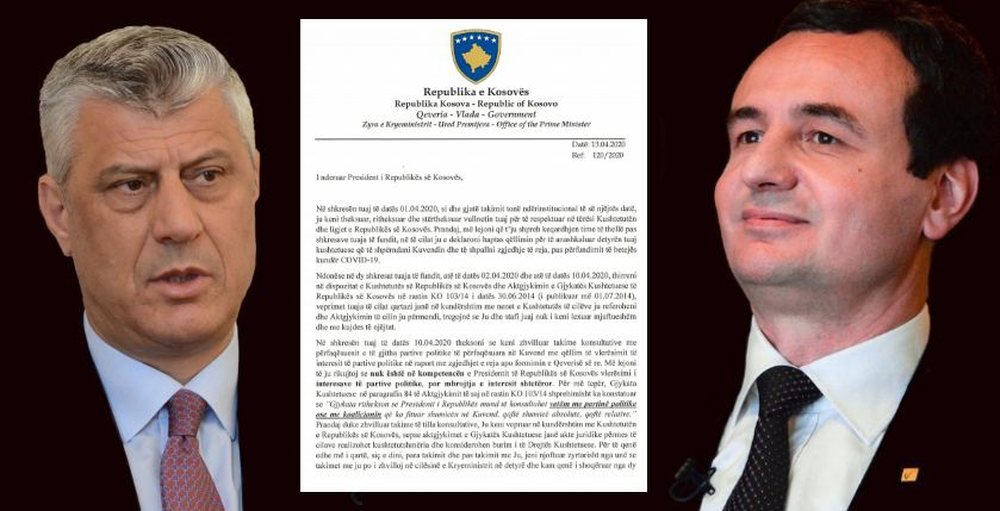 Letra/ Albin Kurti: pse duhen zgjedhje dhe jo qeveri e pazgjedhur