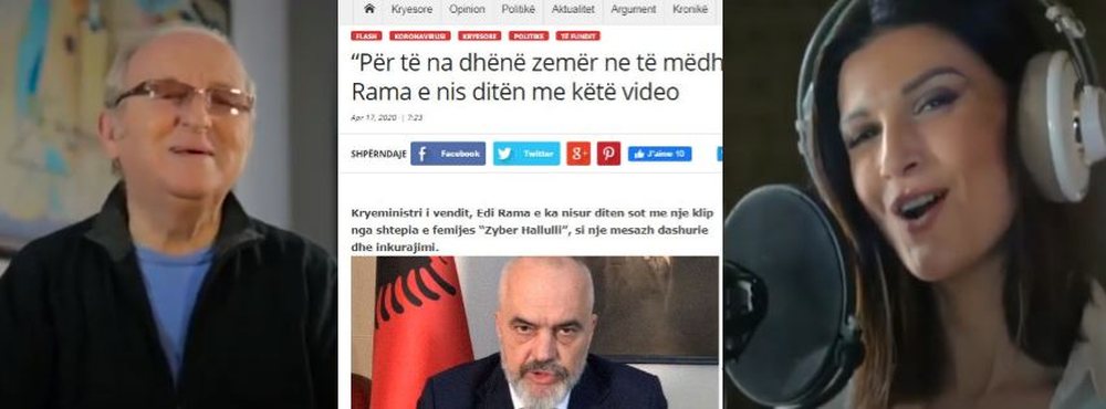 Manipulimi / Rama i "vjedh fam&euml;n" Mariza Ikonomit dhe Luan Zhegut
