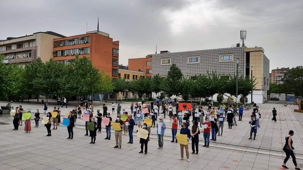 Protest&euml; edhe n&euml; Prishtin&euml; kund&euml;r diktatorit t&euml;