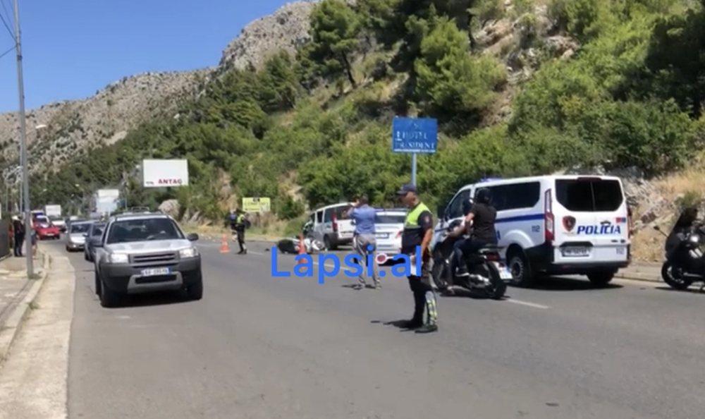 (VIDEO) Aksident i r&euml;nd&euml; n&euml; aksin Lezh&euml;-Sh&euml;ngjin, 3