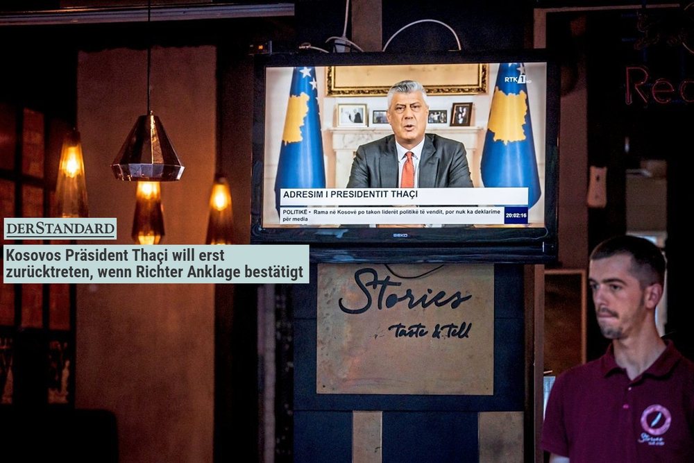 &ldquo;Der Standard&rdquo; godet s&euml;rish Tha&ccedil;in: Kishte