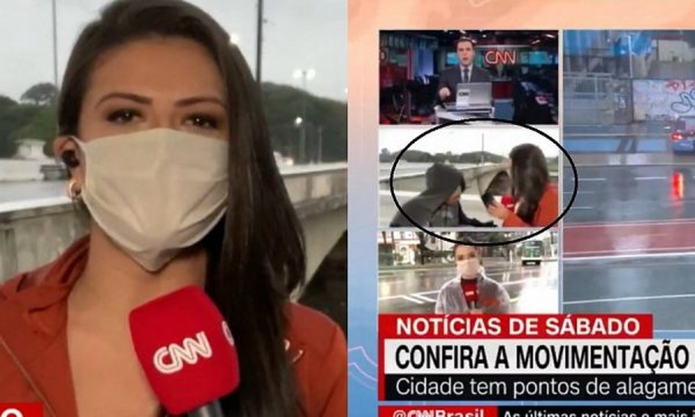 VIDEO/ Gazetarja e CNN grabitet LIVE gjat&euml; raportimit