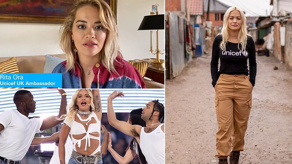 Rita Ora, koncert falas me q&euml;llim mbledhjen e fondeve p&euml;r