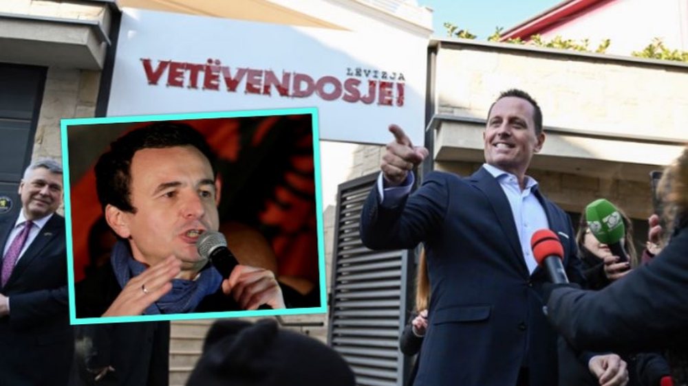 Albin Kurti godet fort Rik Grenellin: "Shqiptar&euml;t duhet t&euml;