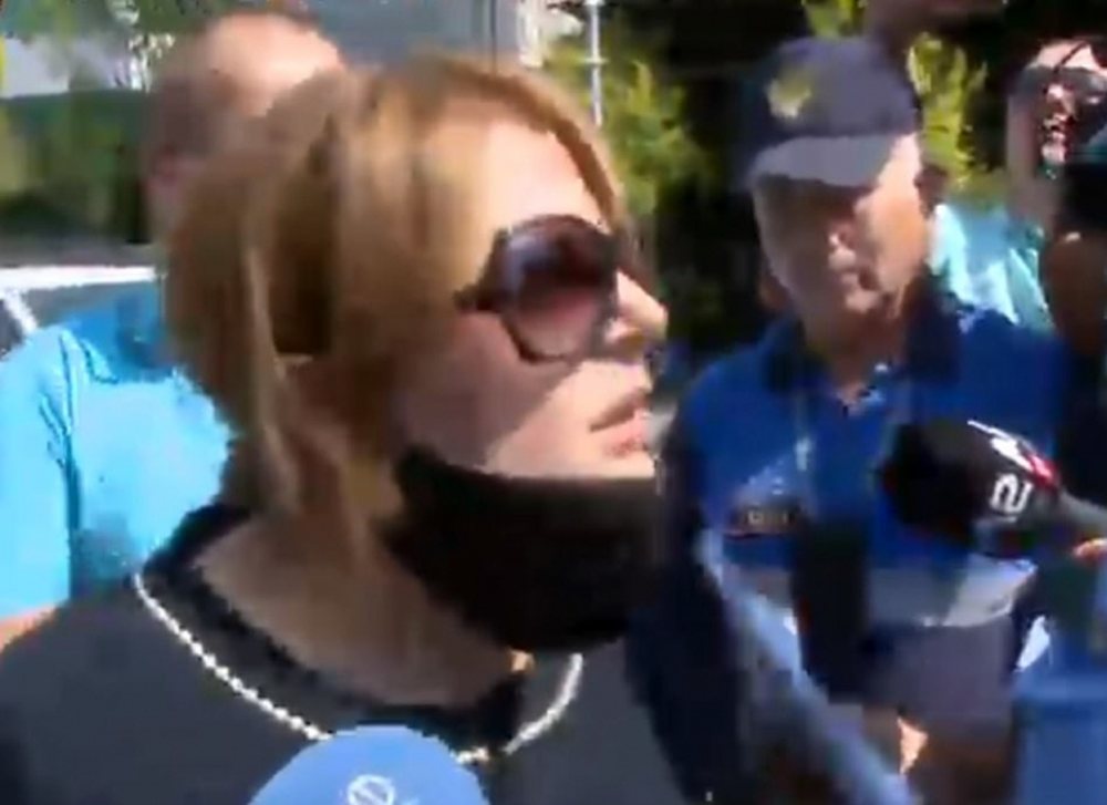 Gjykat&euml;sja e arrestuar nga SPAK, rebelohet n&euml; momentin e shoqerimit