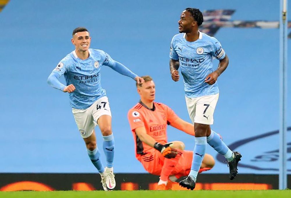 Video/ Sterling e b&euml;n City t&euml; fluturoj&euml;: Arsenal dor&euml;zohet