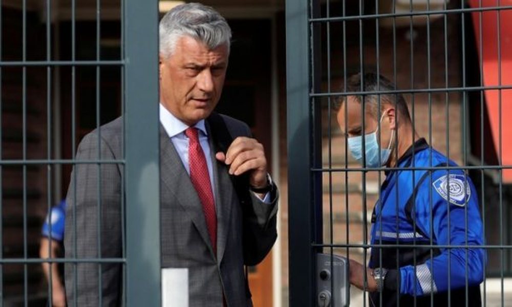 Prokuroria e Hag&euml;s akuzon Tha&ccedil;in: Po tenton t&euml; zhb&euml;j&euml;