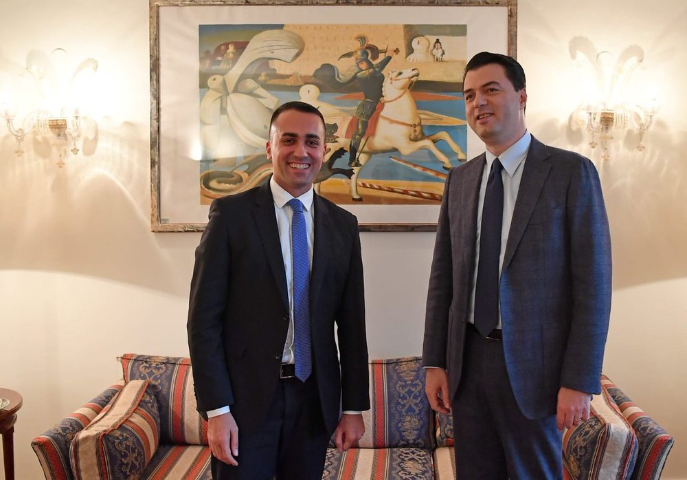 Takimi me kreun e diplomacis&euml; italiane, Basha: Italia do t&euml;