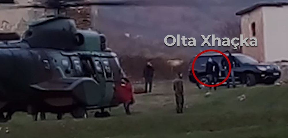 Video e udh&euml;timit me helikopter q&euml; Olta Xha&ccedil;ka nuk e shpjegon