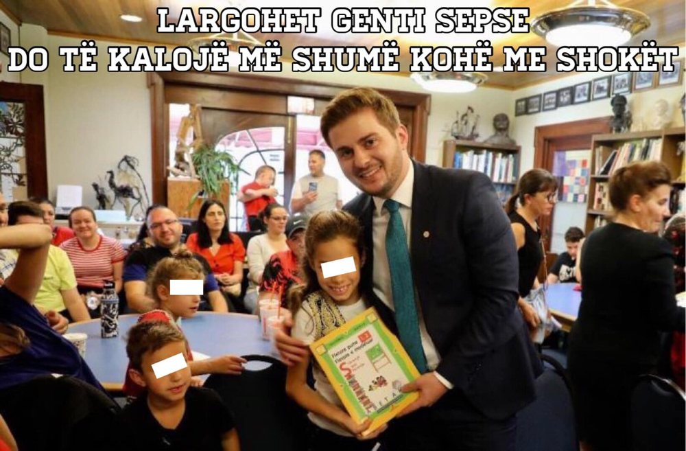 Foto pikante/ Ik&euml;n Gent Cakaj, n&euml; internet plas ironia