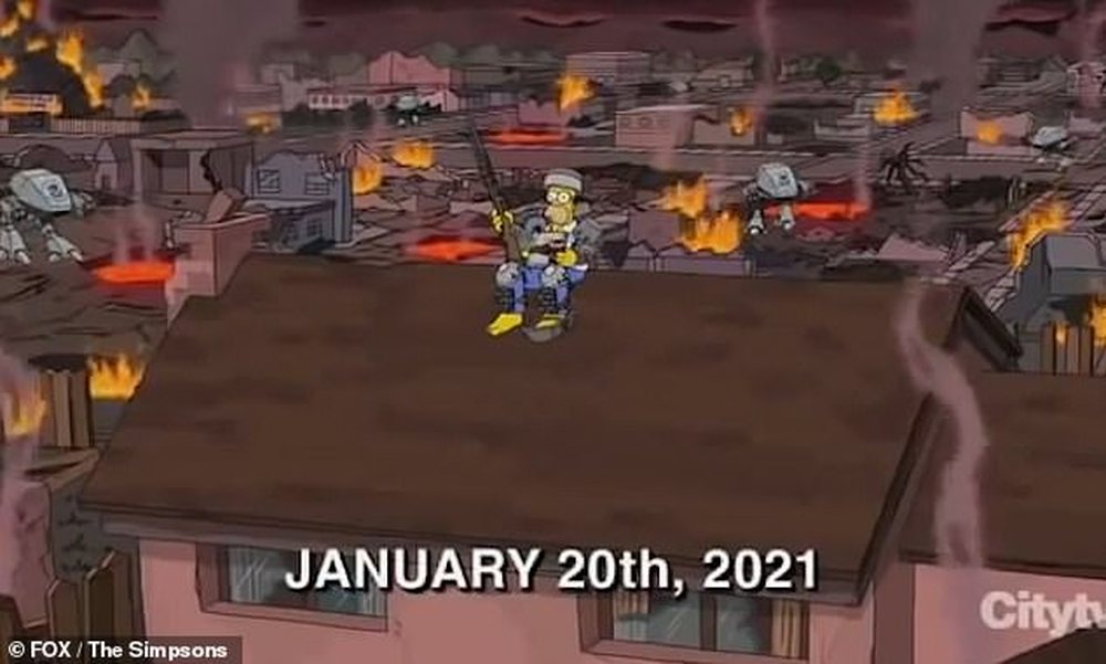 Del VIDEO/ &ldquo;The Simpsons&rdquo; parashikuan edhe sulmin n&euml; Kongresin
