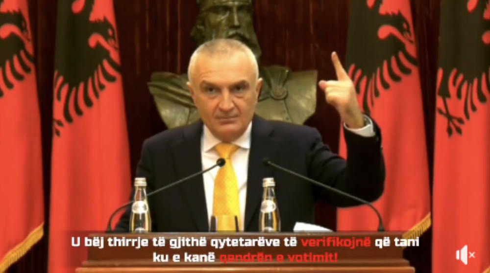 Presidenca p&euml;rgatit portal p&euml;r ankesat/ Meta thirrje: Verifikoni
