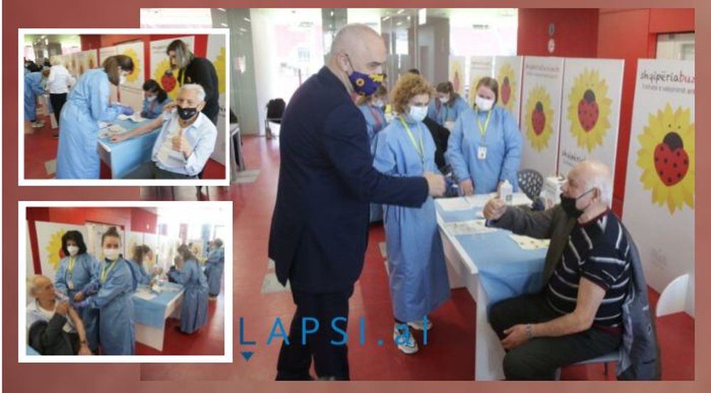 Vaksinimi i personaliteteve/ Fushat&euml; me kamera ndezur
