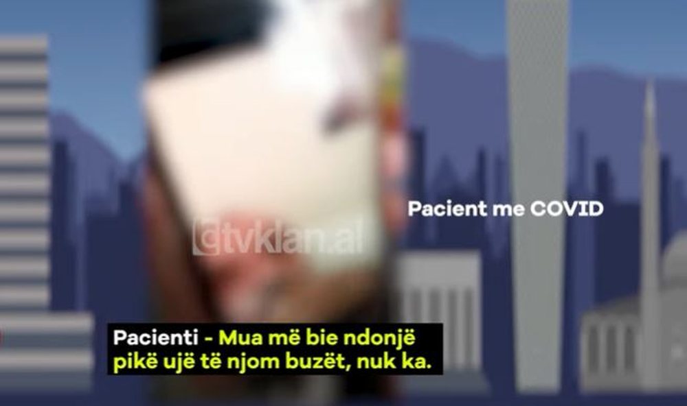Del tjet&euml;r VIDEO nga spitalet covid: Kam t&euml;r&euml; dit&euml;n me