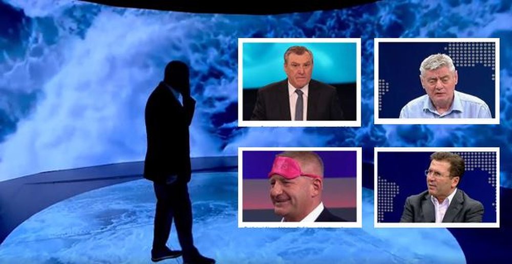 Rama fillon fushat&euml;n si humorist, karikaturat e kund&euml;rshtar&euml;ve