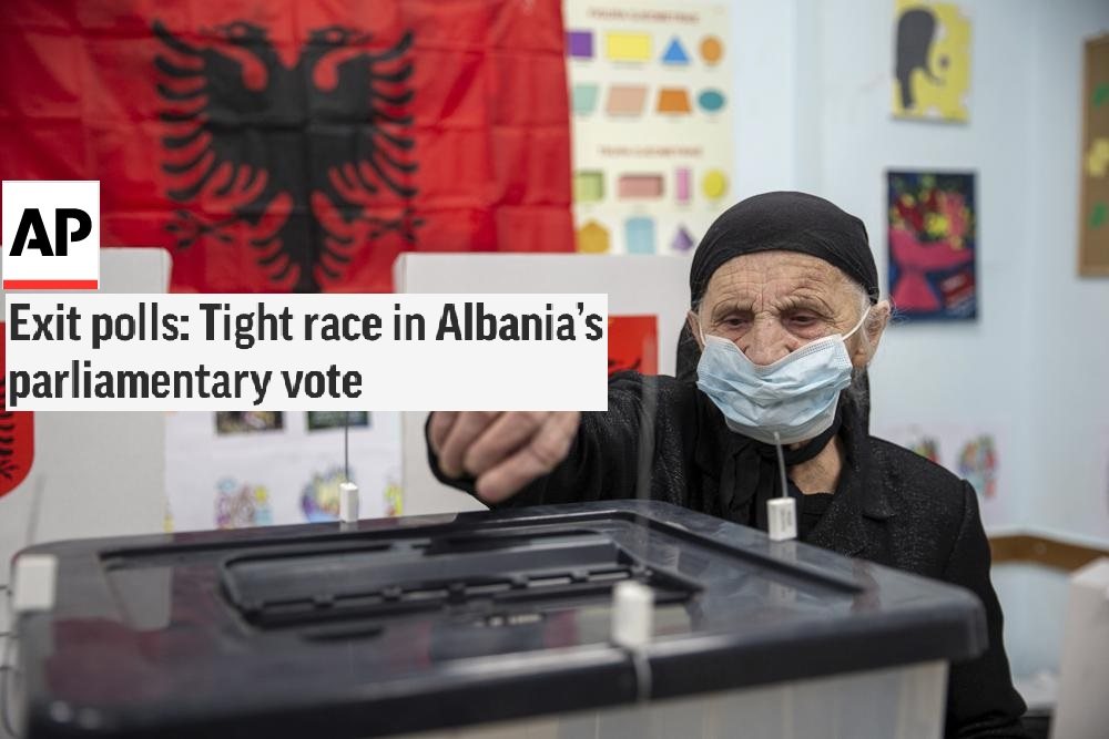 Associated Press: Rezultat i ngusht&euml; i zgjedhjeve n&euml; Shqip&euml;ri