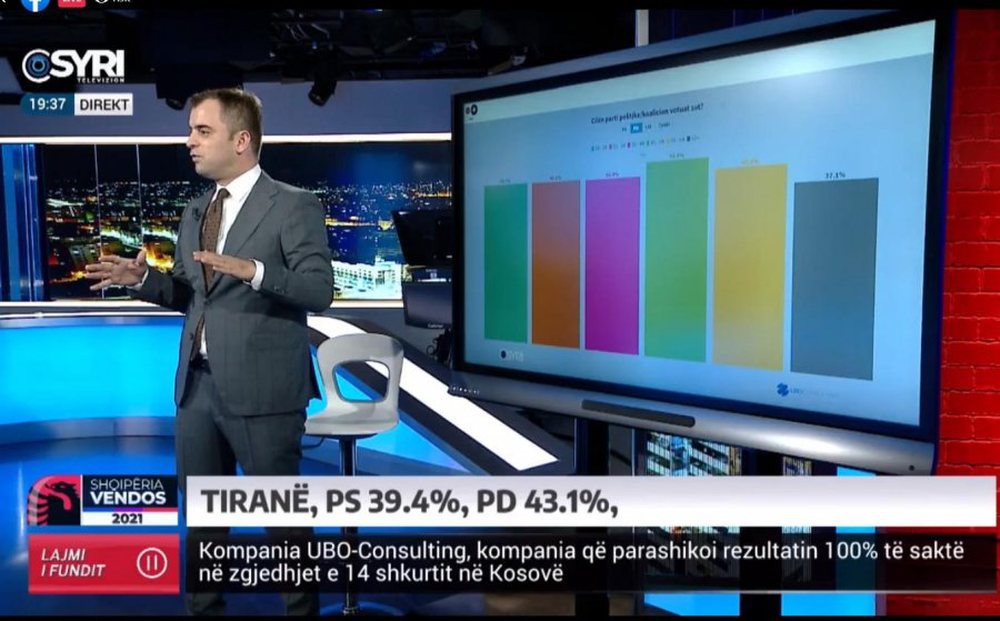Exit Poll i SYRI TV: Fitore e madhe e PD-s&euml; n&euml; Tiran&euml;, si do