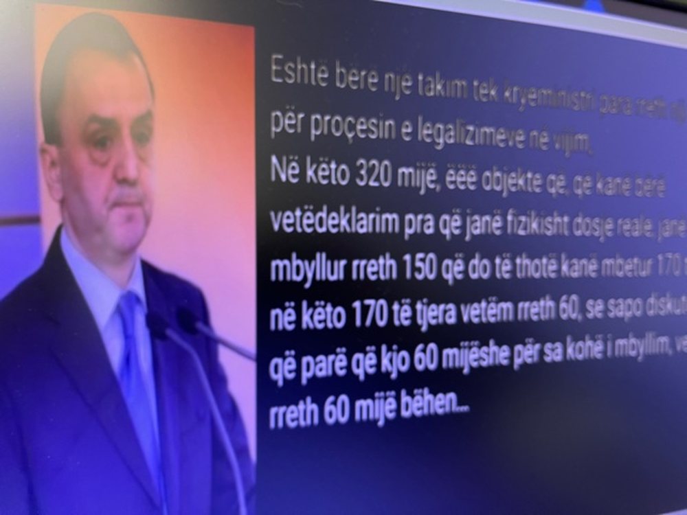 Gazetari Artan Hoxha zbulon skandalin/ Artan Lame p&euml;rdor legalizimet