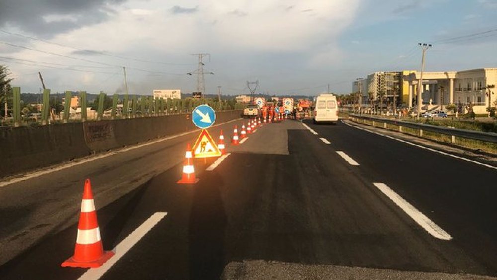 Nisin punimet n&euml; autostrad&euml;n Tiran&euml;-Durr&euml;s, m&euml;soni si