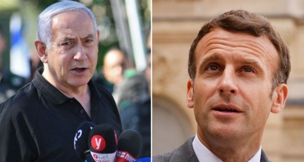 Macron bised&euml; me Netanyahun: Thirrje p&euml;r paqe n&euml; rajon