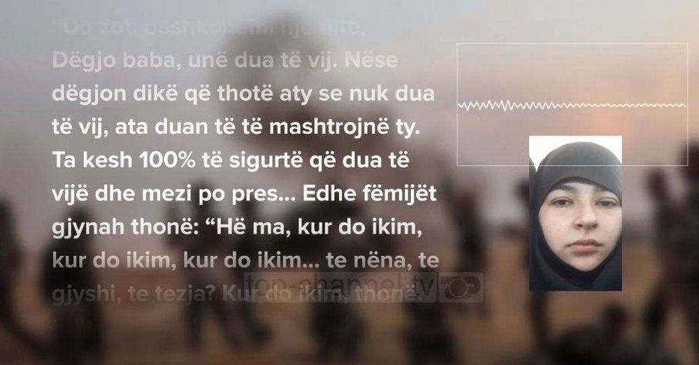 Lutja e Elon&euml;s nga kampi sirian: Na ktheni n&euml; Shqip&euml;ri