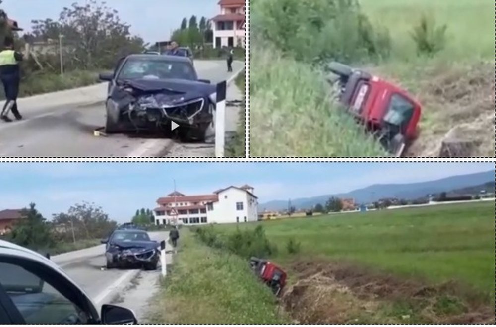 Dy automjete p&euml;rplasen n&euml; aksin Mamurras-Thuman&euml;