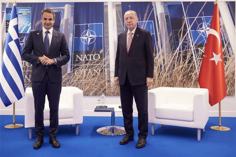 Erdogan-Mitsotakis, takim nj&euml; or&euml; n&euml; Bruksel
