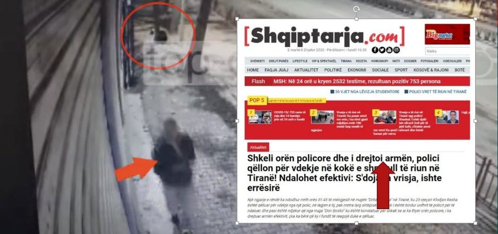 Video e plot&euml; q&euml; ndali manipulimin e ngjarjes/ K&euml;shtu e