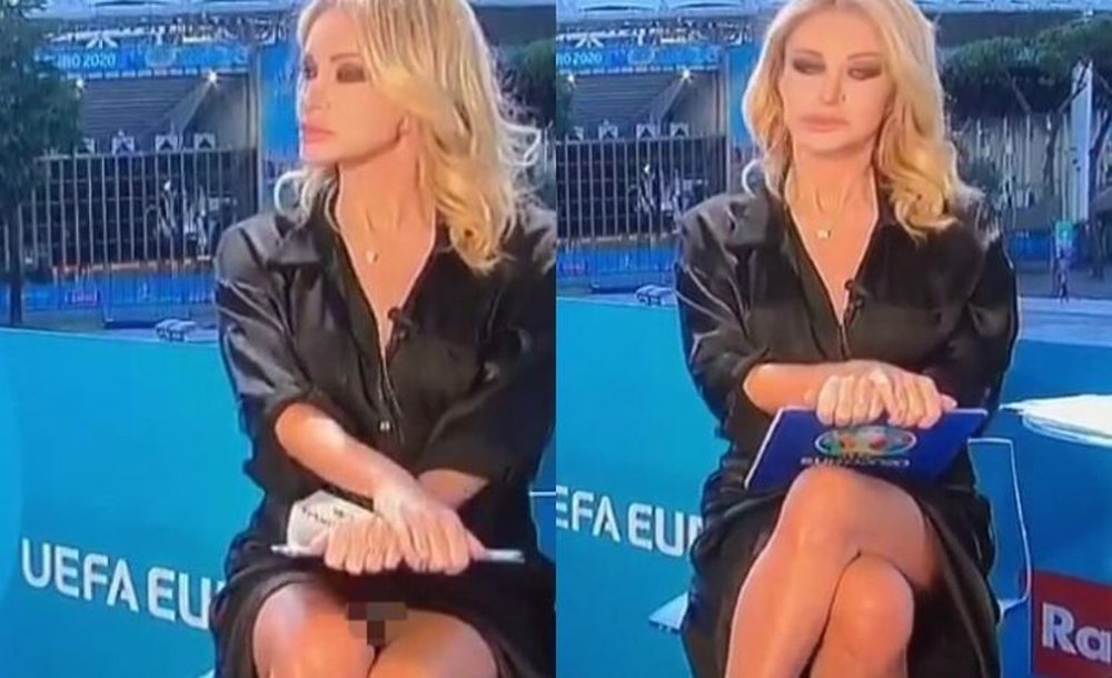 VIDEO+18/ Gazetarja e njohur kalon k&euml;mb&euml;t si Sharon Stone, por zbulon
