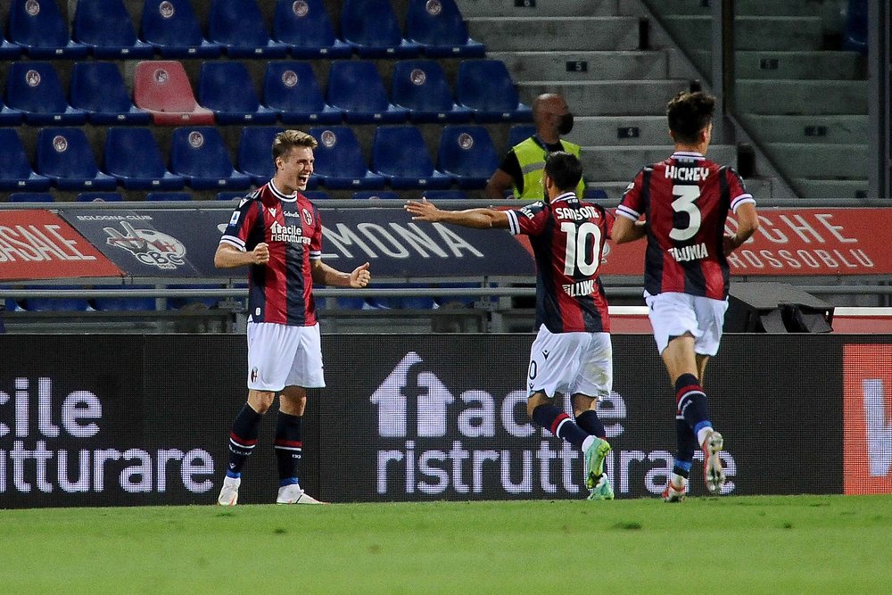 Bolonja, tre pik&euml; t&euml; arta: Verona 'anemike', Svanberg e