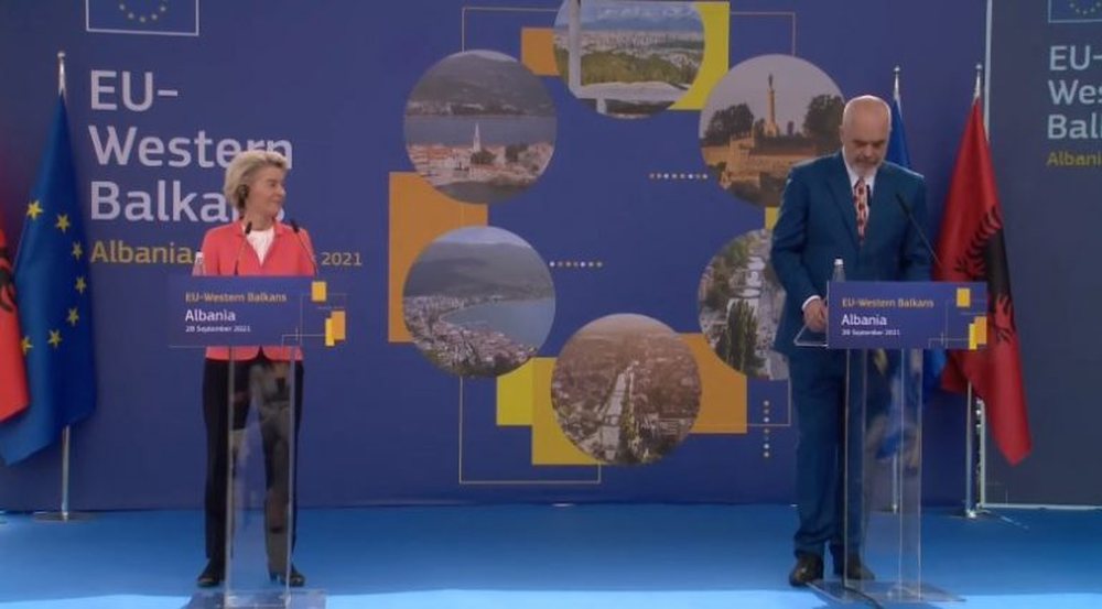 Integrimi n&euml; Bashkimin Europian/ Von der Leyen: Shqip&euml;ria i ka kryer