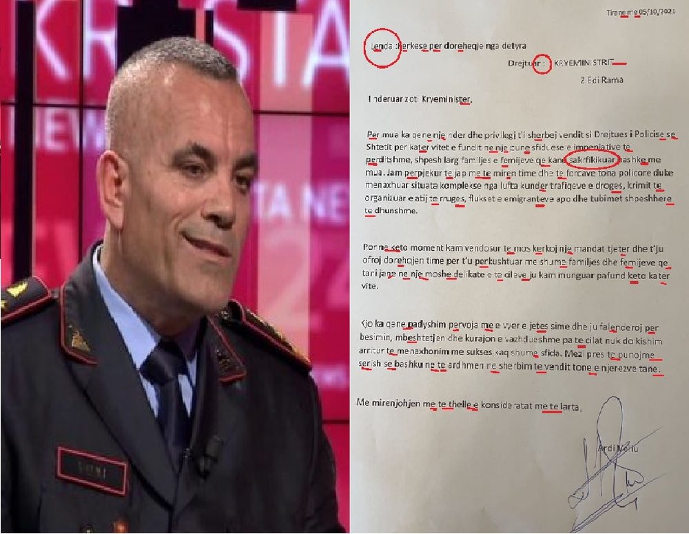 Gafat e Ardi Veliut n&euml; dor&euml;heqjen q&euml; i d&euml;rgoi Ram&euml;s