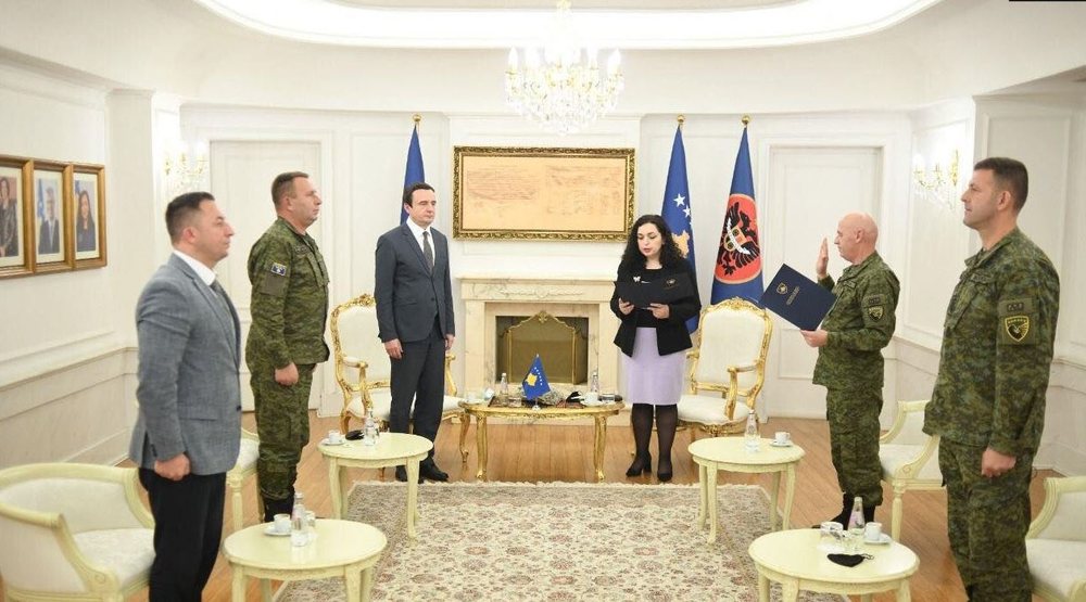 Osmani em&euml;ron komandantin e ri t&euml; Forc&euml;s s&euml; Siguris&euml;