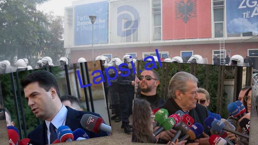 D&euml;shmit&euml; n&euml; prokurori/ Momentet e protest&euml;s ku Berisha dhe