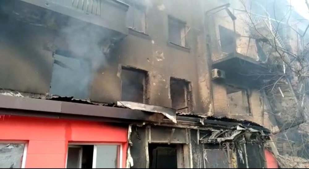 Konsullata shqiptare n&euml; Ukrain&euml; bombardohet nga raketat ruse
