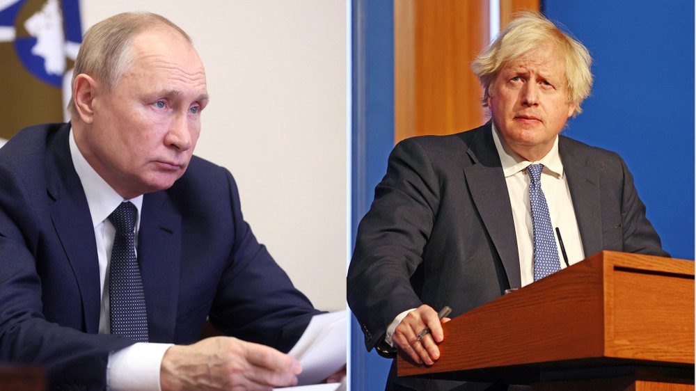 Johnson p&euml;r luft&euml;n n&euml; Ukrain&euml;: Jam i bindur q&euml; Putin do