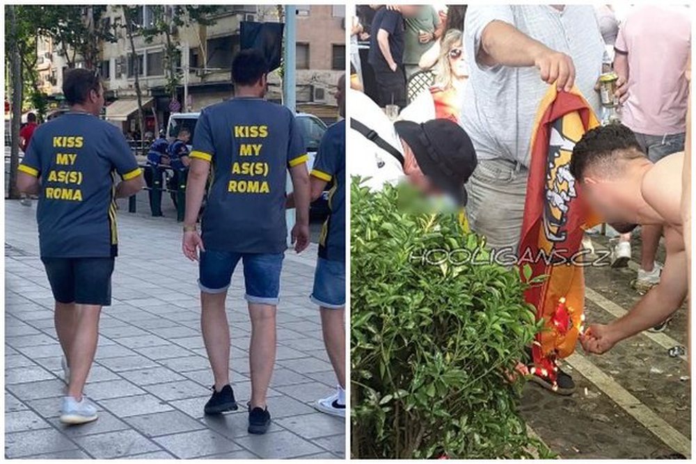 VIDEO/ Holandez&euml;t djegin flamurin e Rom&euml;s
