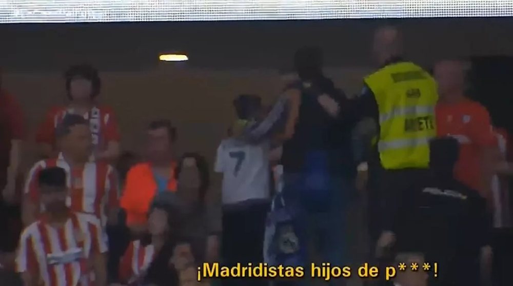 Video/ "Madrilen&euml; bij kur*e": tifoz&euml;t e Atleticos