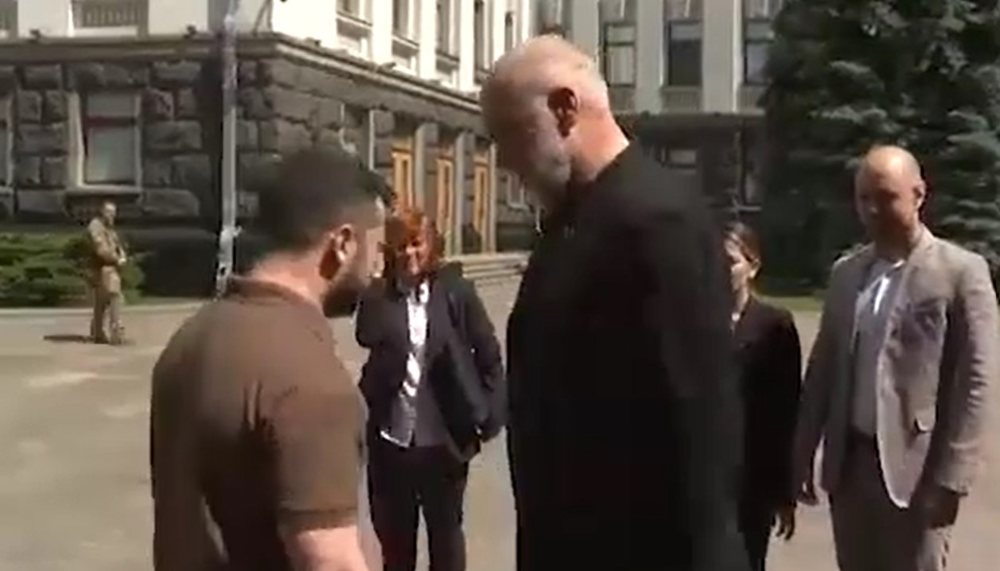 Dalin pamjet, Rama e Abazovi&ccedil; takohen me Zelenskyn n&euml; Kiev (VIDEO)