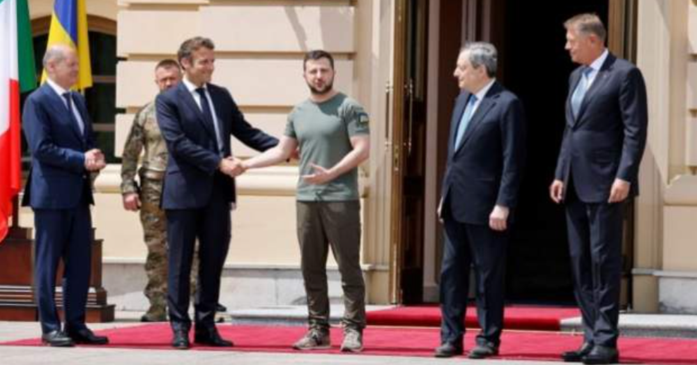P&euml;rfundon takimi i lider&euml;ve t&euml; Europ&euml;s me Zelenskyn, pritet