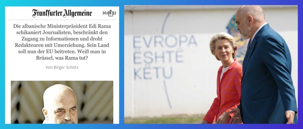 Gazeta m&euml; e madhe gjermane godet keq Ram&euml;n