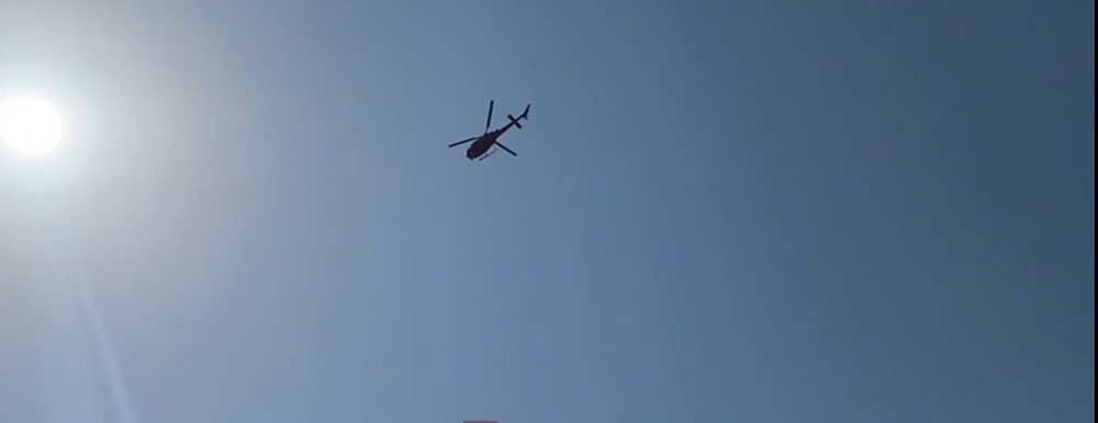VIDEO/ N&euml; Fier e marrin nusen me helikopter