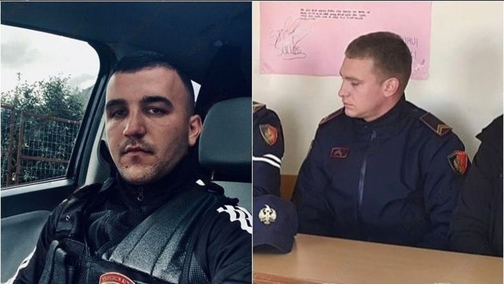 Dy polic&euml;t n&euml; Vlor&euml; l&euml;viznin me makin&euml; me xhama t&euml;