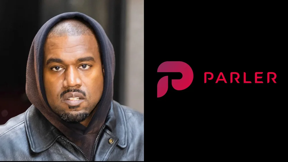 Kanye West blen aplikacionin "Parler"