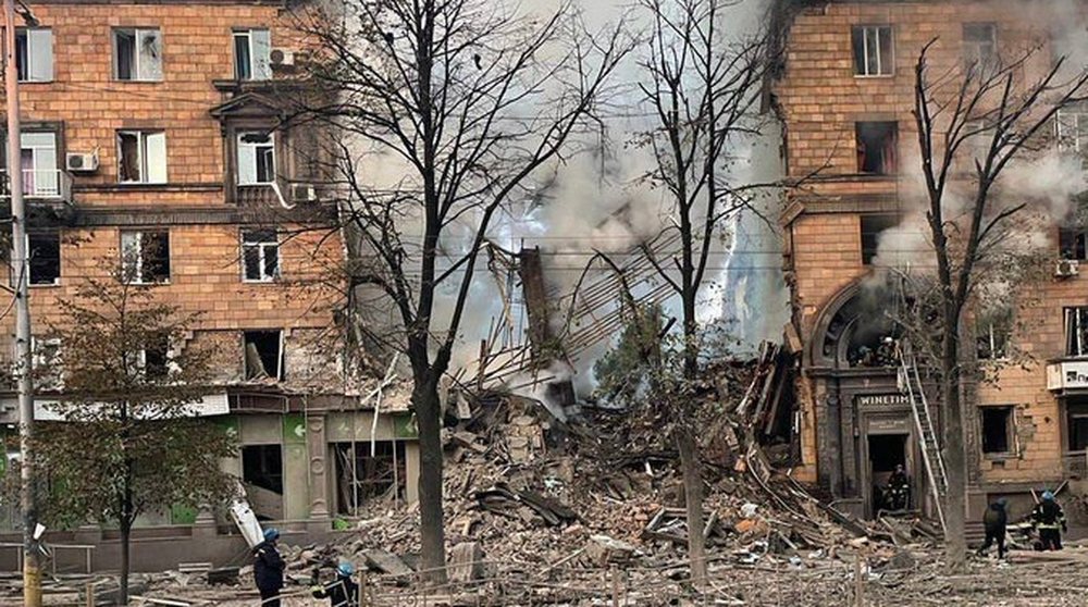 Raketa godet qytetin e Zaporizhzhias, nuk raportohet p&euml;r t&euml;