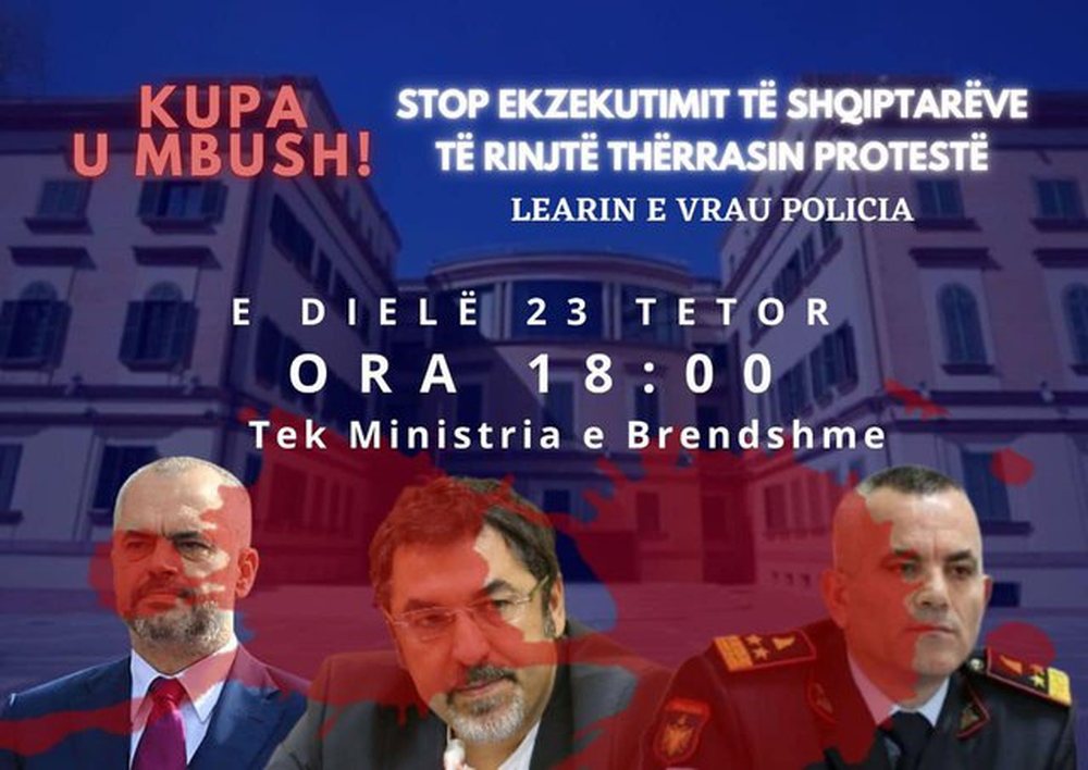 S&euml;rish protest&euml; para ministris&euml; s&euml; Brendshme