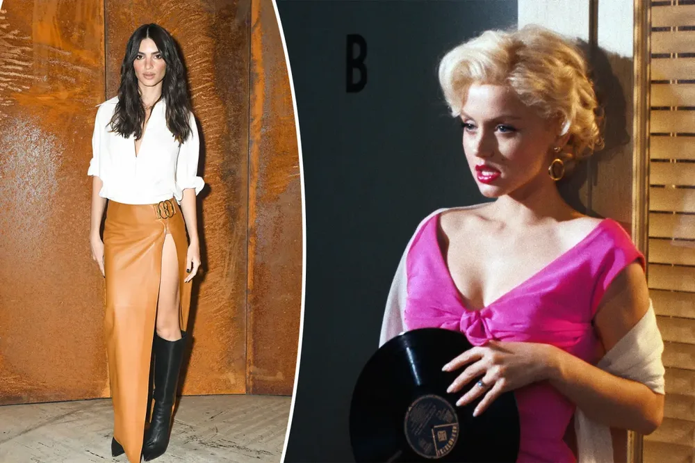 Emily Ratajkowski shp&euml;rthen kund&euml;r filmit t&euml; Marilyn Monroe